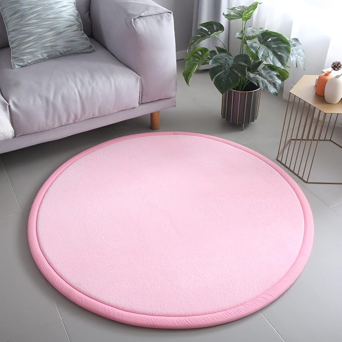 Loartee Thick Kids Round Rug - Image 2