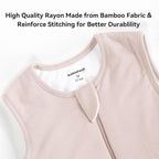 BubblePanda Rayon Made from Bamboo Toddler Sleep Sack - Image 6