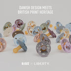 BIBS De Lux Liberty Soother 2-Pack, BPA Free Dummy Pacifier, Round Nipple. - Image 7
