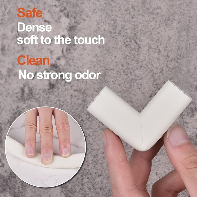 Edge Corner Protector Baby Proofing, High Density Rubber Foam, Fireplace Stair - Image 3