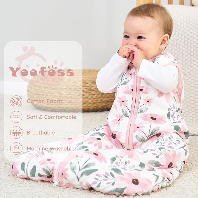 Yoofoss Baby Sleep Sack 12-18 Months, TOG 2.5 Baby Wearable Blanket - Image 2