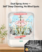 ICUIRE Baby Bottle Washer and Sterilizer and Dryer, 131-167°F High Temperature - Image 6