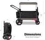 Radio Flyer Wagon for Kids, Baby Stroller, Outside Toys for Toddlers 1-3 - Image 4