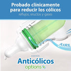 Dr. Brown's Natural Flow Anti-Colic Options+ Narrow Baby Bottle, 8 oz/250 mL - Image 10