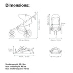 Thule Urban Glide 3 Single Child All-Terrain Stroller - Image 2
