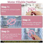 Chuya Baby Teething Toys with Easy-Hold Ring Sticks Baby Teether Toy - Image 6
