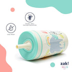 Zak Designs Unicorn Kelso Tumbler Set, Leak-Proof Screw-On Lid - Image 4