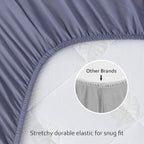 4-Pack Fitted Crib Sheets for Boys and Girls - Image 4
