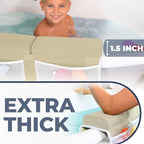 Comfortable Baby Bath Kneeler and Elbow Rest Pad Set – Thick Memory Foam Bath - Image 4