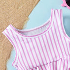 Aalizzwell Toddler Baby Girl Bathing Suit Two Piece Swimsuit Bikini Beach Wear - Image 4