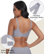 As Fairy Wireless Seamless Pumping Bra Hands Free Nursing Bra Wirefree Comfort - Image 3