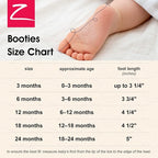 Zutano Organic Baby Booties Newborn Infant, Lost Baby Socks Solution, 18-24 - Image 6