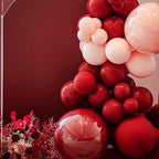 90pack Ruby Balloons Different Size 18/12/10/5 Inch Ruby Balloon Garland Arch - Image 6