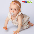 Personalized Pacifier Set with Name, BPA Free, Bling Gold Silver Pink Rose Gold - Image 6