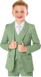 Boys’ Formal Suit 5 Piece Set, Toddler Tuxedos by KEYWANTS
