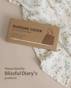 Blissful Diary Muslin Nursing Cover - Image 7