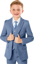 Boys’ Formal Suit 5 Piece Set, Toddler Tuxedos by KEYWANTS