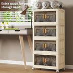 4 Tier Stackable Plastic Storage Bins - Image 4