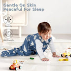 Baby Sleep Sack 12-18 Months Baby Wearable Blanket 100% Cotton TOG 0.5 2-Way - Image 6