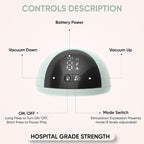 Zomee Fit Wearable Breast Pump, Hands Free, Discrete Electric Double Breast Pump - Image 6