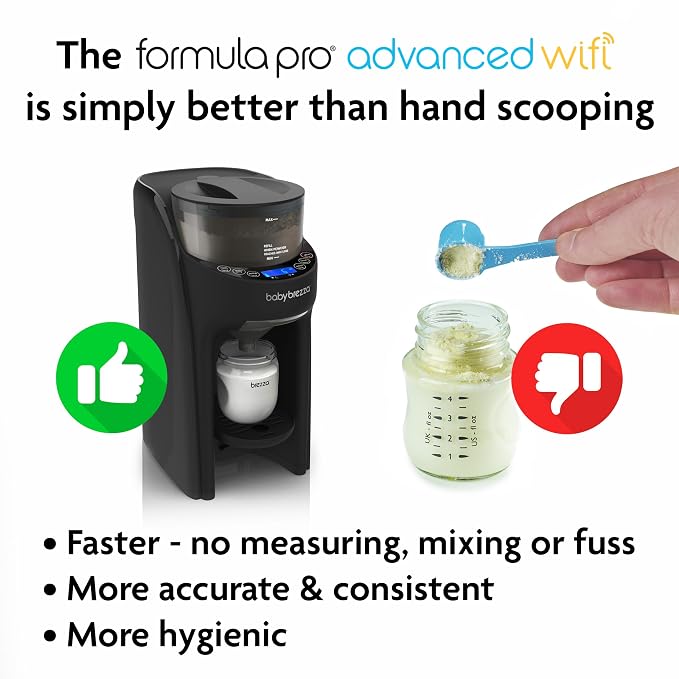 Baby Brezza Formula Pro Advanced WiFi Formula Dispenser - Image 6