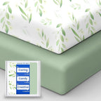Crib Sheets for Boy Girl, Premium Soft Crib Mattress Fitted Sheet, Ultra by TotBasic%7CRedesigntheBasic