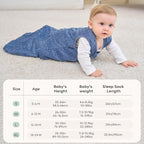 Fleece Baby Sleep Sack 0-6 Months - Image 6
