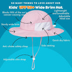 SwimZip Wide Brim Sun Hat | UPF 50+ Protection - Image 3