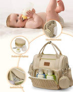 Backpack Diaper Bag, Stylish Waterproof Baby Diaper Bags - Image 6