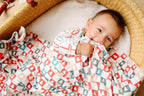 Copper Pearl Large Premium Knit Baby Swaddle Receiving Blanket 'Fraser' - Image 7
