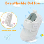 FEETCITY Baby First Walking Shoes Boys Girls Infant Sneakers Crib Shoes - Image 4