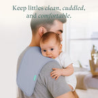 PurComfy Supersoft Burp Cloths, Premium Bamboo Viscose Baby Burp Cloths - Image 7