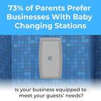 Koala Kare Surface-Mounted Horizontal Baby Changing Station, Model KB300-01 - Image 2