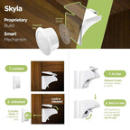 Skyla Homes Magnetic Cabinet Locks Baby Proofing Child Safety - Image 4