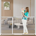 Fairy Baby 40.5" Extra Tall Baby Gate, 72.3"-76.7" Extra Wide Long Pet Gate by FairyBaby