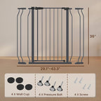 ELEVON Baby Gate for Stairs Doorways, Safety Pet Gate - Image 4