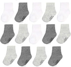 Fruit of the Loom Baby 14-Pack Grow & Fit Flex Zones Cotton Stretch Socks by FruitoftheLoom