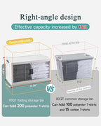 OlarHike 97QT Stackable Storage Bins - Image 3