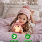 Penguin Silicone Night Light, Cute Pink Penguin Lamp - Image 4