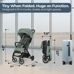 Inglesina Quid³ Stroller, Planet Green - Image 10