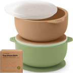 KeaBabies 2-Pack Baby Bowls by KeaBabies