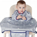 MOTEERLLU Coverall Baby Feeding Bib by MOTEERLLU