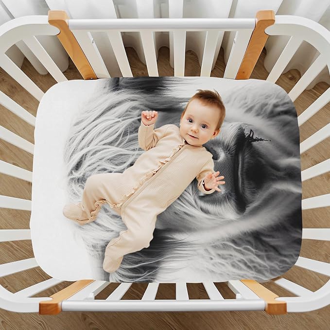Highland Cow Crib Sheets, Crib Sheets - Image 5