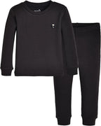 moimoln 6M-8Y Modal Cotton Solid Soft Breathable Baby Toddler Boys Girls Snug by moimoln