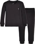 moimoln 6M-8Y Modal Cotton Solid Soft Breathable Baby Toddler Boys Girls Snug by moimoln