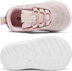 MORENDL Toddler Slip On Sneakers Baby Walking Shoes Non-Slip Breathable Unisex - Image 4
