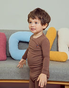 moimoln 6M-8Y Modal Cotton Solid Soft Breathable Baby Toddler Boys Girls Snug - Image 4