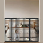 40.55" Tall 1.37" Ultra Narrow Spacing Dogs Pets Baby Gate by AiWMGL