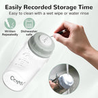 COMI Natural Glass Baby Bottle, Standard Neck Breastmilk Storage Bottle - Image 6
