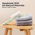 Wooden Baby Hair Brush - Image 4